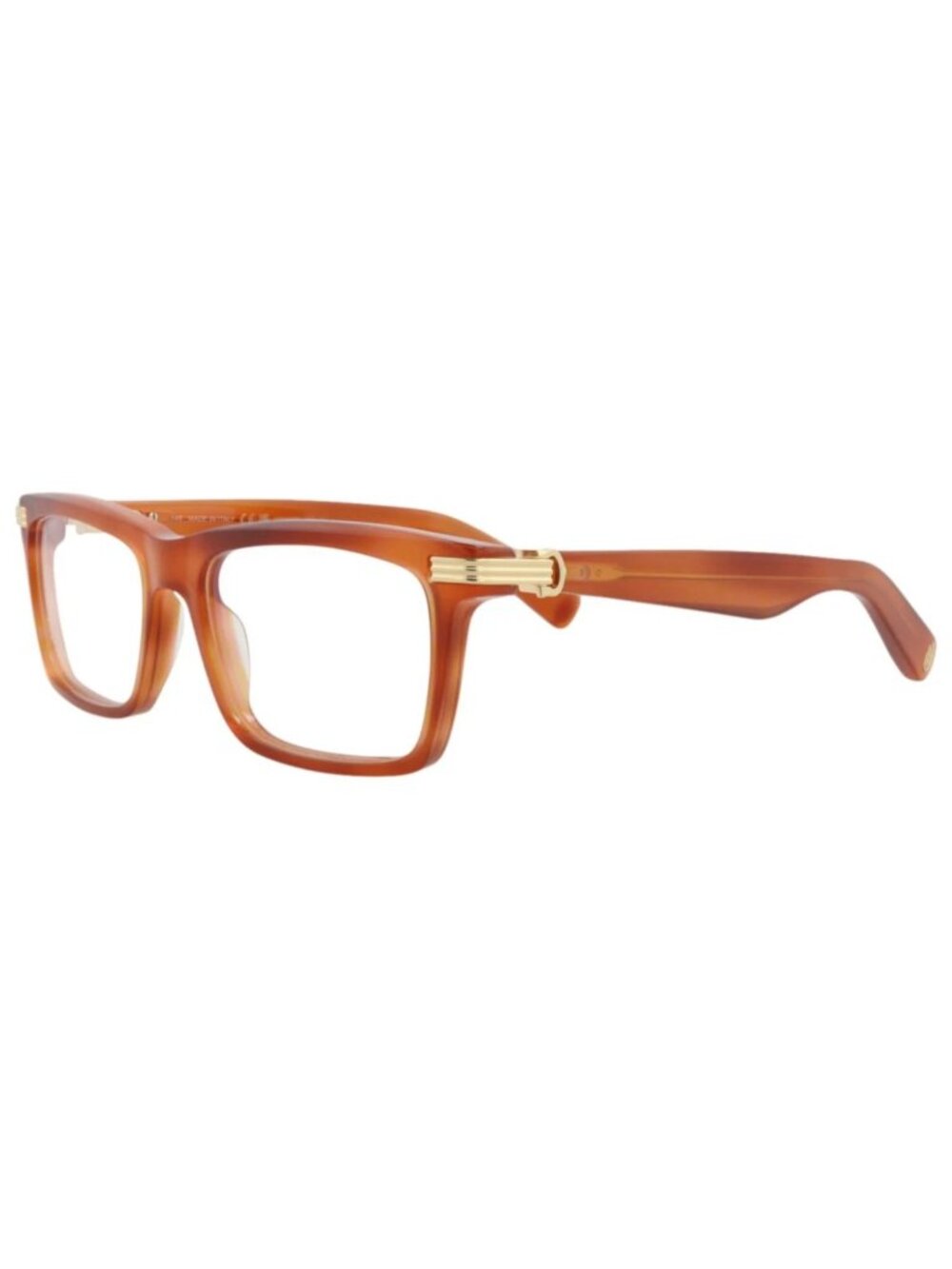 New Cartier Women's Eyeglasses Square Rectangle Recycled Acetate Frame Mens